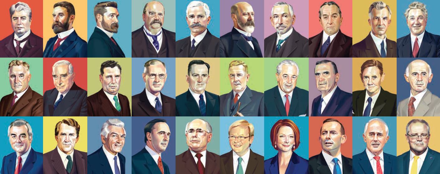Australia's former prime ministers.