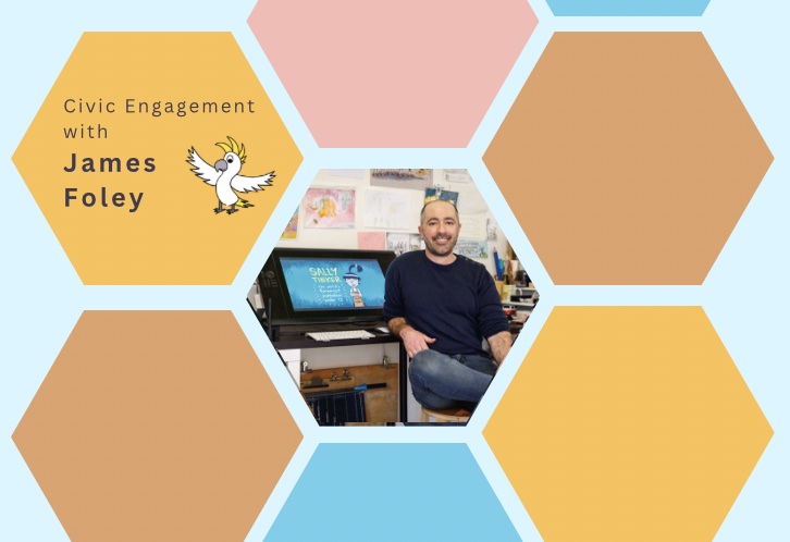 Civic engagement with James Foley