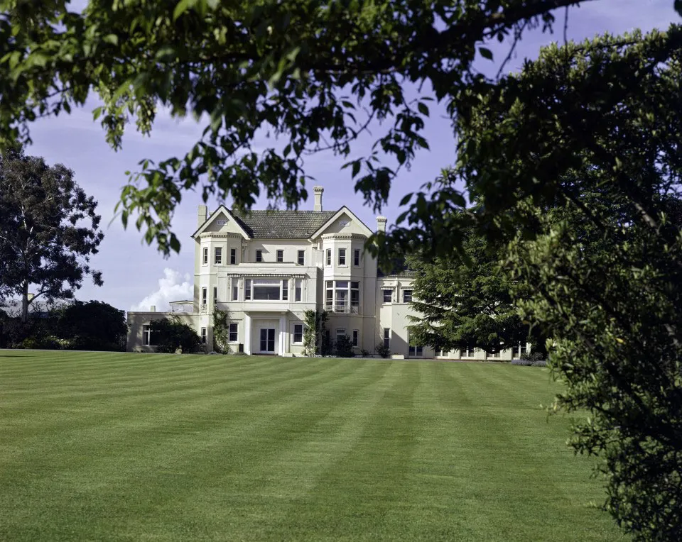 Government House in Yarralumla, Canberra in the 1970s.