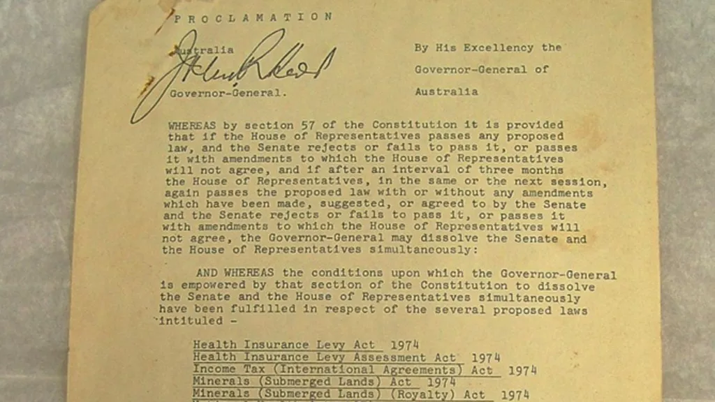 Double Dissolution – What is it?