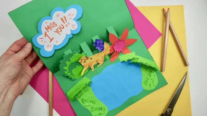 Make a pop-up card Make a pop-up card