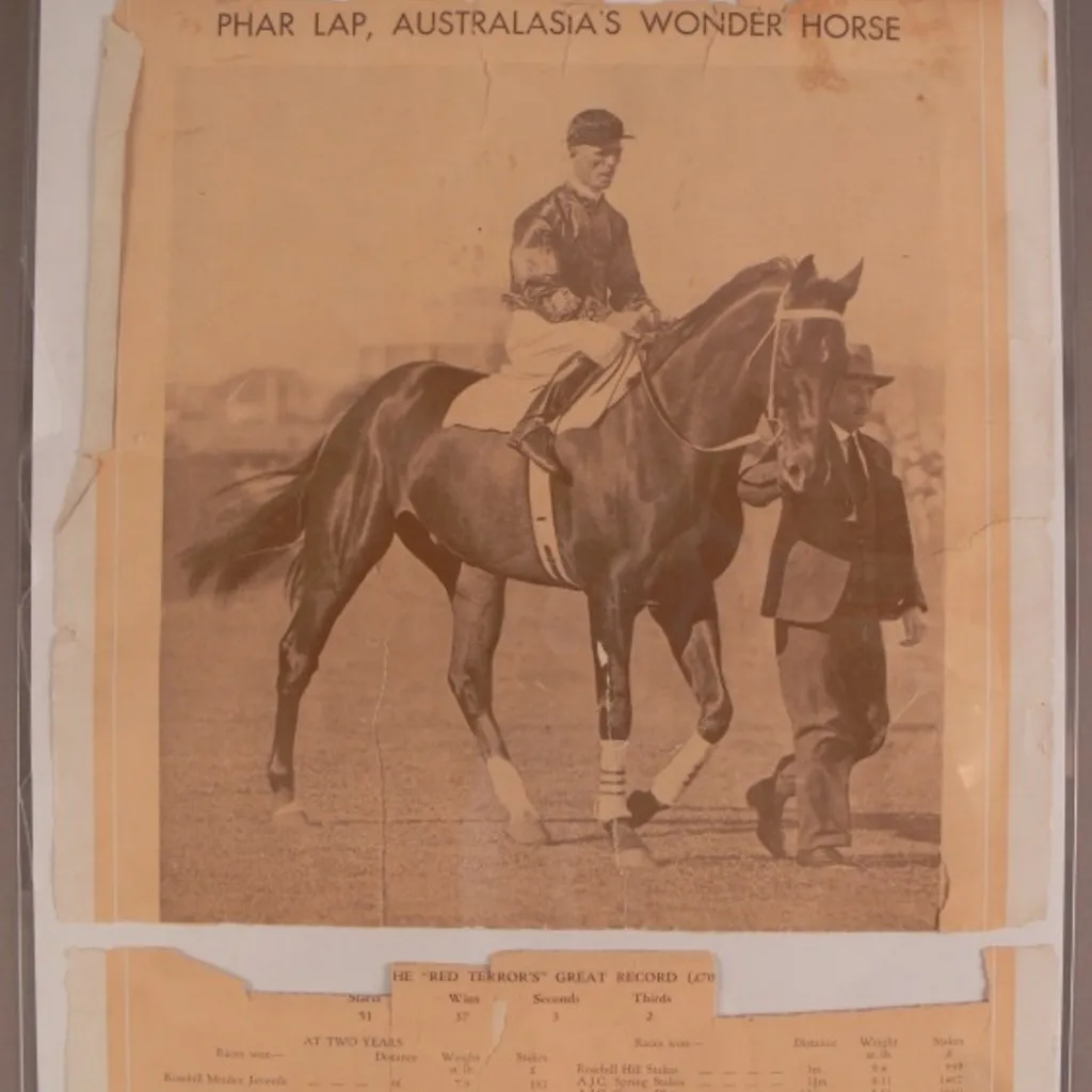 Archie Cameron’s war on Phar Lap