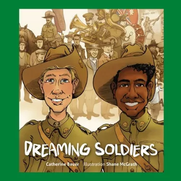 Dreaming soldiers book cover Dreaming soldiers book cover