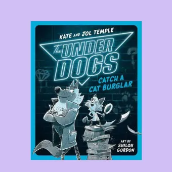Purple tile with bubbles featuring the cover of the book The underdogs by Kate and Jol Temple. Purple tile with bubbles featuring the cover of the book The underdogs by Kate and Jol Temple.